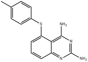 5-(4-TOLYLTHIO)-2,4-DIAMINOQUINAZOLINE