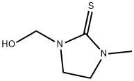 2-Imidazolidinethione,1-(hydroxymethyl)-3-methyl-(9CI)