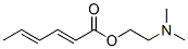 (2E,4E)-2,4-Hexadienoic acid 2-(dimethylamino)ethyl ester