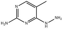 4(1H)-Pyrimidinone, 2-amino-5-methyl-, hydrazone (9CI)