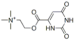 [2-[[(1,2,3,6-tetrahydro-2,6-dioxo-4-pyrimidyl)carbonyl]oxy]ethyl]trimethylammonium