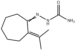 2-Isopropylidenecycloheptanone semicarbazone