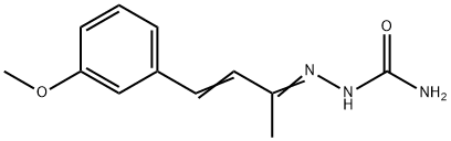 4-(m-Methoxyphenyl)-3-buten-2-one semicarbazone