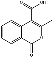 3-甲基-1-氧代-1H-异苯并吡喃-4-甲酸