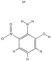 Phenol,  2-amino-3-nitro-,  conjugate  monoacid  (8CI)