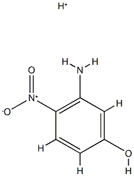 Phenol,  3-amino-4-nitro-,  conjugate  monoacid  (8CI)