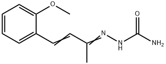 4-(o-Methoxyphenyl)-3-buten-2-one semicarbazone