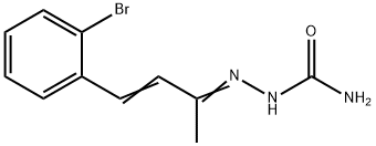 4-(o-Bromophenyl)-3-buten-2-one semicarbazone