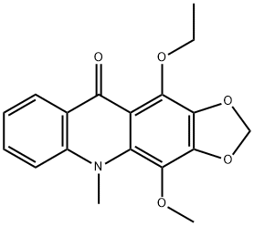 11-Ethoxy-4-methoxy-5-methyl-1,3-dioxolo[4,5-b]acridin-10(5H)-one