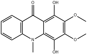 1,4-Dihydroxy-2,3-dimethoxy-10-methylacridin-9(10H)-one
