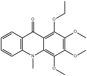 1-Ethoxy-2,3,4-trimethoxy-10-methylacridin-9(10H)-one