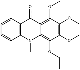 4-Ethoxy-1,2,3-trimethoxy-10-methylacridin-9(10H)-one