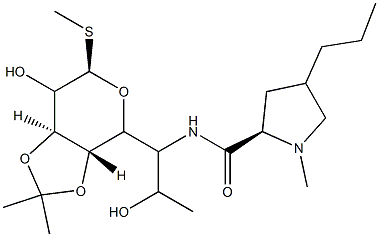 Methyl trans-α-6,8-Dideoxy-3,4-O-isopropylidene-6-(1-Methyl-4-propyl-L-2-pyrrolidinecarboxaMido)-1-thio-L-threo-D-galacto-octopyranoside