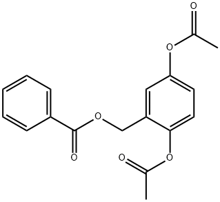 2,5-Dihydroxybenzenemethanol 2,5-diacetate α-benzoate