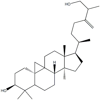 24-亚甲基环安坦-3BETA,26-二醇