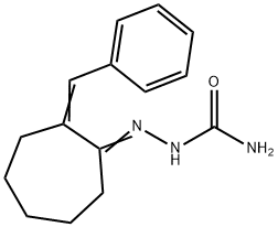 2-Benzylidenecycloheptanone semicarbazone