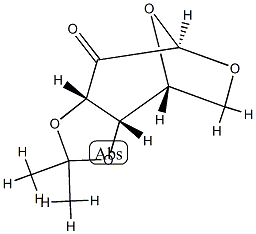 1,6-Anhydro-3-O,4-O-isopropylidene-β-D-lyxo-2-hexosulopyranose