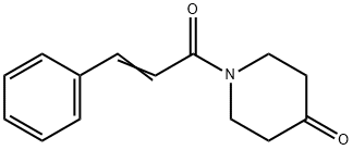 1-(1-Oxo-3-phenyl-2-propenyl)-4-piperidinone