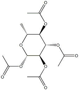 6-Deoxy-β-D-glucopyranose tetraacetate