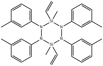 3,6-Dimethyl-1,2,4,5-tetrakis(3-methylphenyl)-3,6-divinyl-1,2,4,5-tetraaza-3,6-disilacyclohexane