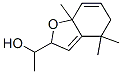 1-(2,4,5,7a-Tetrahydro-4,4,7a-trimethylbenzofuran-2-yl)ethanol