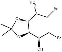 1,6-Dibromo-3-O,4-O-isopropylidene-1,6-dideoxy-D-mannitol