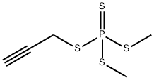 Dimethyl(2-propynyl) =phosphorotetrathioate