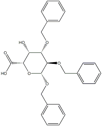 Benzyl 2-O,3-O-dibenzyl-β-D-galactopyranosiduronic acid