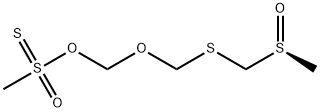 Methanesulfonothioic acid S-[[[[(methylsulfinyl)methyl]thio]methoxy]methyl] ester