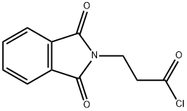 1,3-dihydro-1,3-dioxo-2H-isoindole-2-propionyl chloride