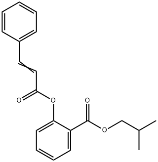 2-methylpropyl 2-[(E)-3-phenylprop-2-enoyl]oxybenzoate