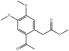 2-(2-乙酰基-4,5-二甲氧基苯基)乙酸甲酯