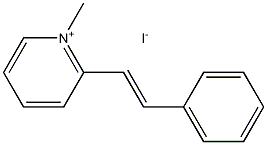 1-methyl-2-[(E)-2-phenylethenyl]pyridin-1-ium iodide