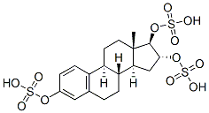 Estra-1,3,5(10)-triene-3,16,17-triol, tris(hydrogen sulfate), (16alpha ,17beta)-