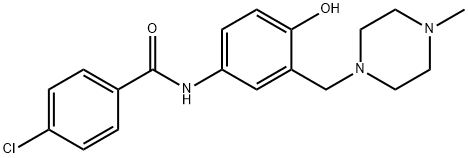 4-Chloro-4'-hydroxy-3'-[(4-methyl-1-piperazinyl)methyl]benzanilide