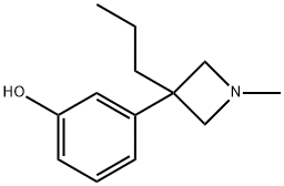 1-Methyl-3-propyl-3-(3-hydroxyphenyl)azetidine