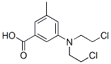 5-[Bis(2-chloroethyl)amino]-m-toluic acid
