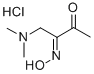 3-Butanone, 1-dimethylamino-2-hydroxyimino-, hydrochloride