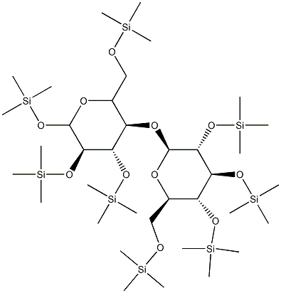 1-O,2-O,3-O,6-O-Tetrakis(trimethylsilyl)-4-O-[2-O,3-O,4-O,6-O-tetrakis(trimethylsilyl)-β-D-glucopyranosyl]-D-glucopyranose