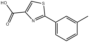 2-(3-甲基苯基)-1,3-噻唑-4-羧酸