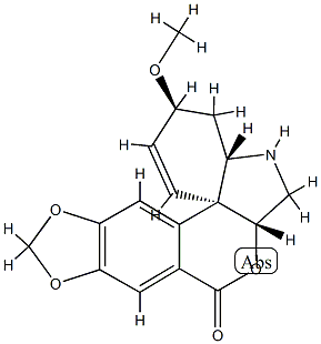 (6aβ)-5-Demethyl-6a-deoxy-8-oxotazettine