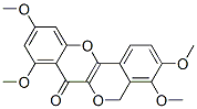 3,4,8,10-Tetramethoxy[2]benzopyrano[4,3-b][1]benzopyran-7(5H)-one