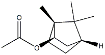 外型-(+-)-1,7,7-三甲基-二环[2.2.1]庚-2-醇乙酸酯
