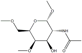 alpha-D-Galactopyranoside, methyl 2-(acetylamino)-2-deoxy-4,6-di-O-met hyl-