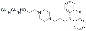 4-[3-(10H-pyrido[3,2-b][1,4]benzothiazin-10-yl)propyl]piperazine-1-ethanol dihydrochloride