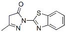 Pyrazol-5(4H)-one, 1-(2-benzothiazolyl)-3-methyl-