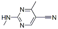 5-Pyrimidinecarbonitrile, 4-methyl-2-(methylamino)- (8CI)