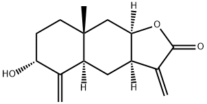 (3aR,4aα,9aα)-Dodecahydro-6α-hydroxy-8aβ-methyl-3,5-bis(methylene)naphtho[2,3-b]furan-2-one
