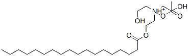 bis(2-hydroxyethyl)[2-(stearoyloxy)ethyl]ammonium acetate