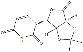 2'-O,3'-O-Isopropylidene-4',5'-didehydro-5'-deoxyuridine